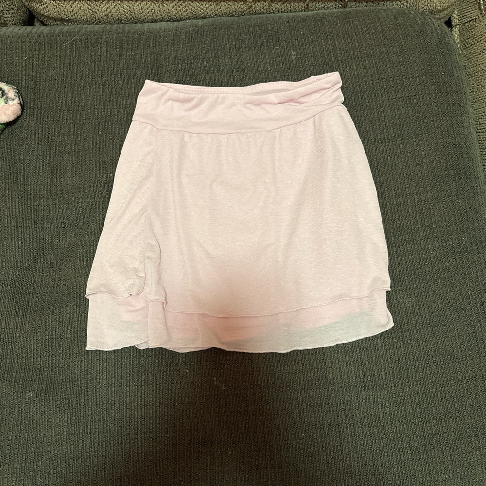 Light Pink Layered Skirt